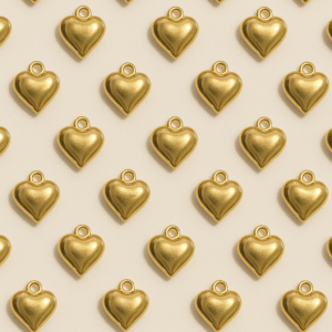 Charm Corazón Dorado